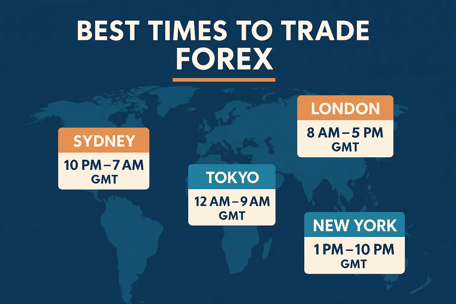 What are the best times to trade forex?
