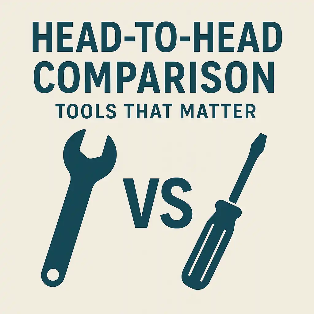 Head-to-Head Comparison: Tools That Matter