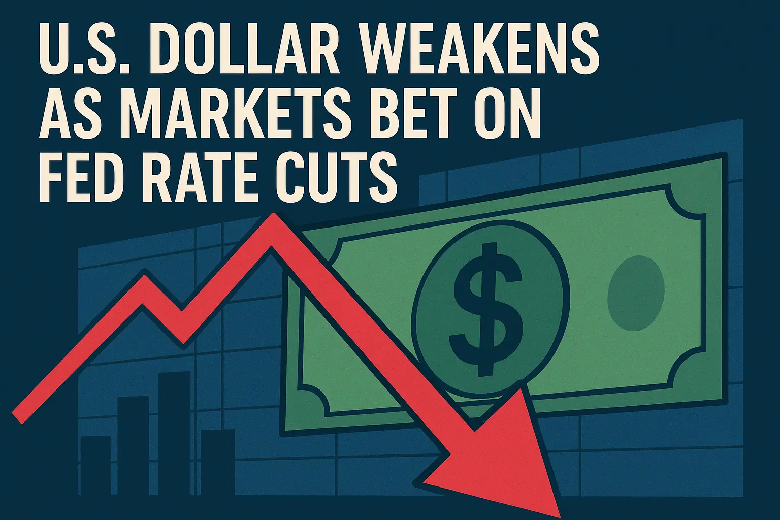 U.S. Dollar Weakens as Markets Bet on Fed Rate Cuts