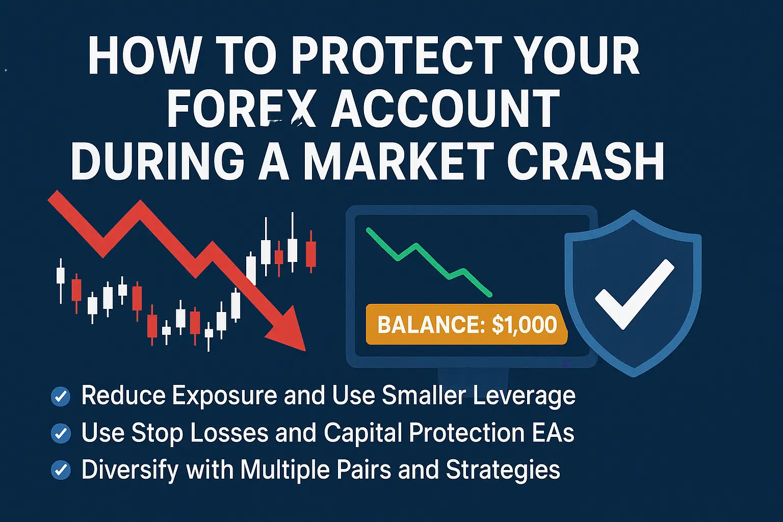 How to Protect Your Forex Account During a Market Crash