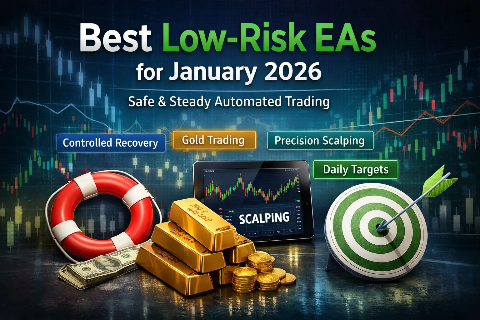 Best Low-Risk Forex EAs for January 2026 Trading