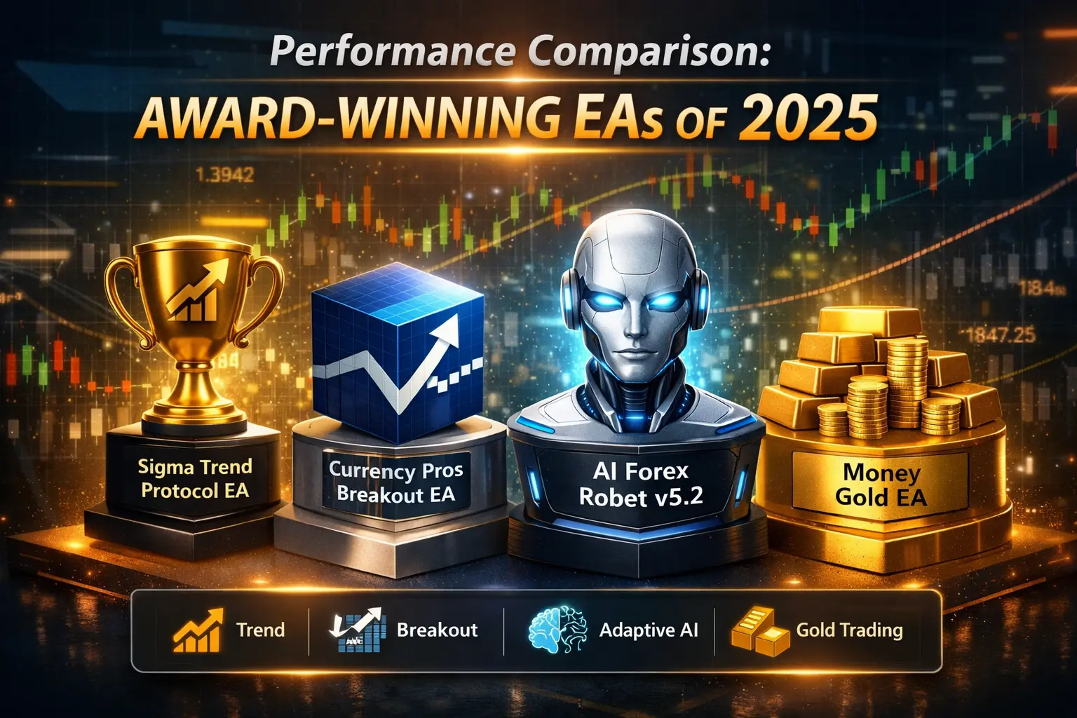 Performance Comparison: Award-Winning EAs of 2025