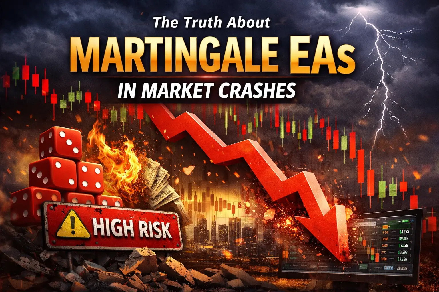 The Truth About Martingale EAs in Crash Scenarios