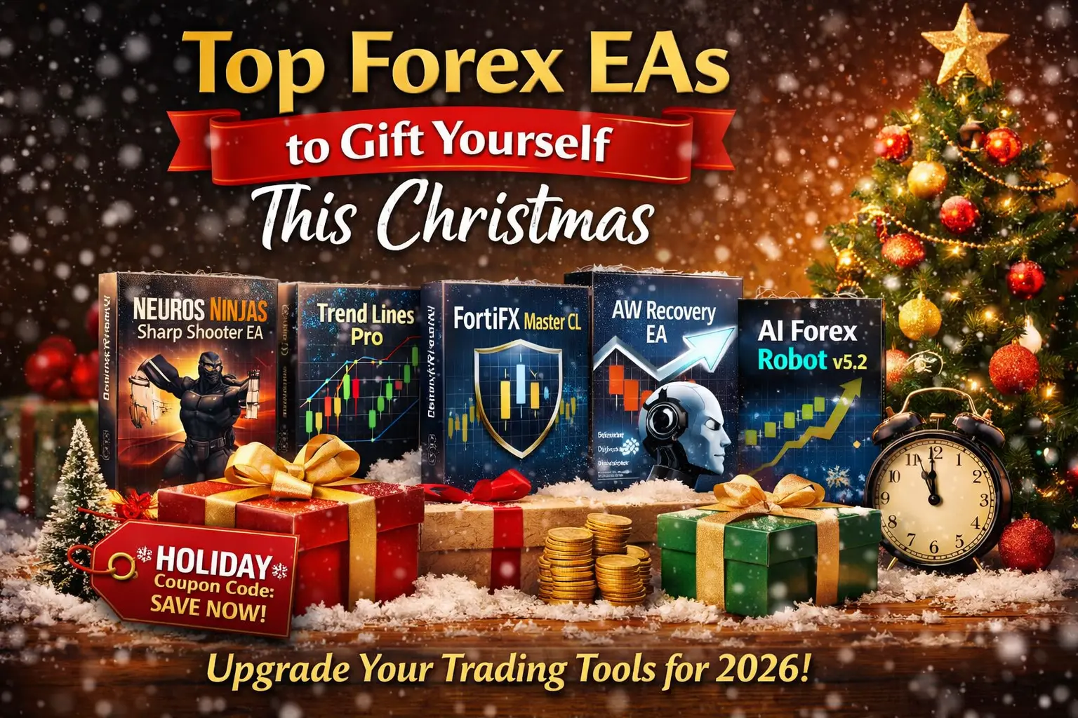 Top Forex EAs You Should Gift Yourself This Christmas