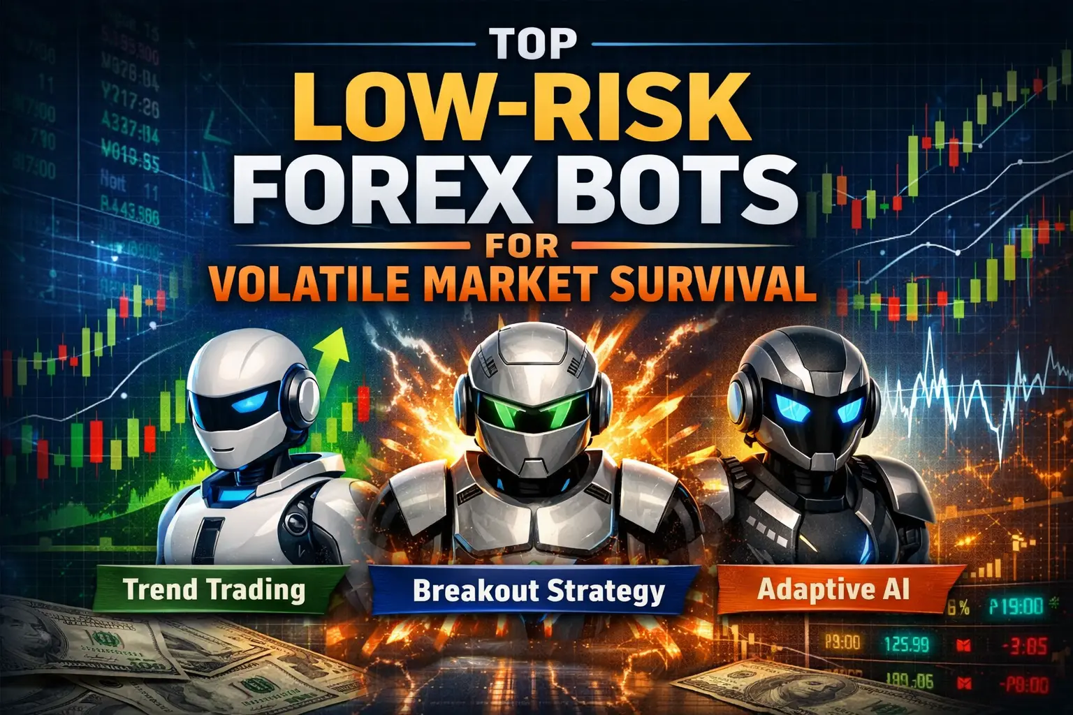 Top Low-Risk Forex Bots for Surviving Volatile Markets